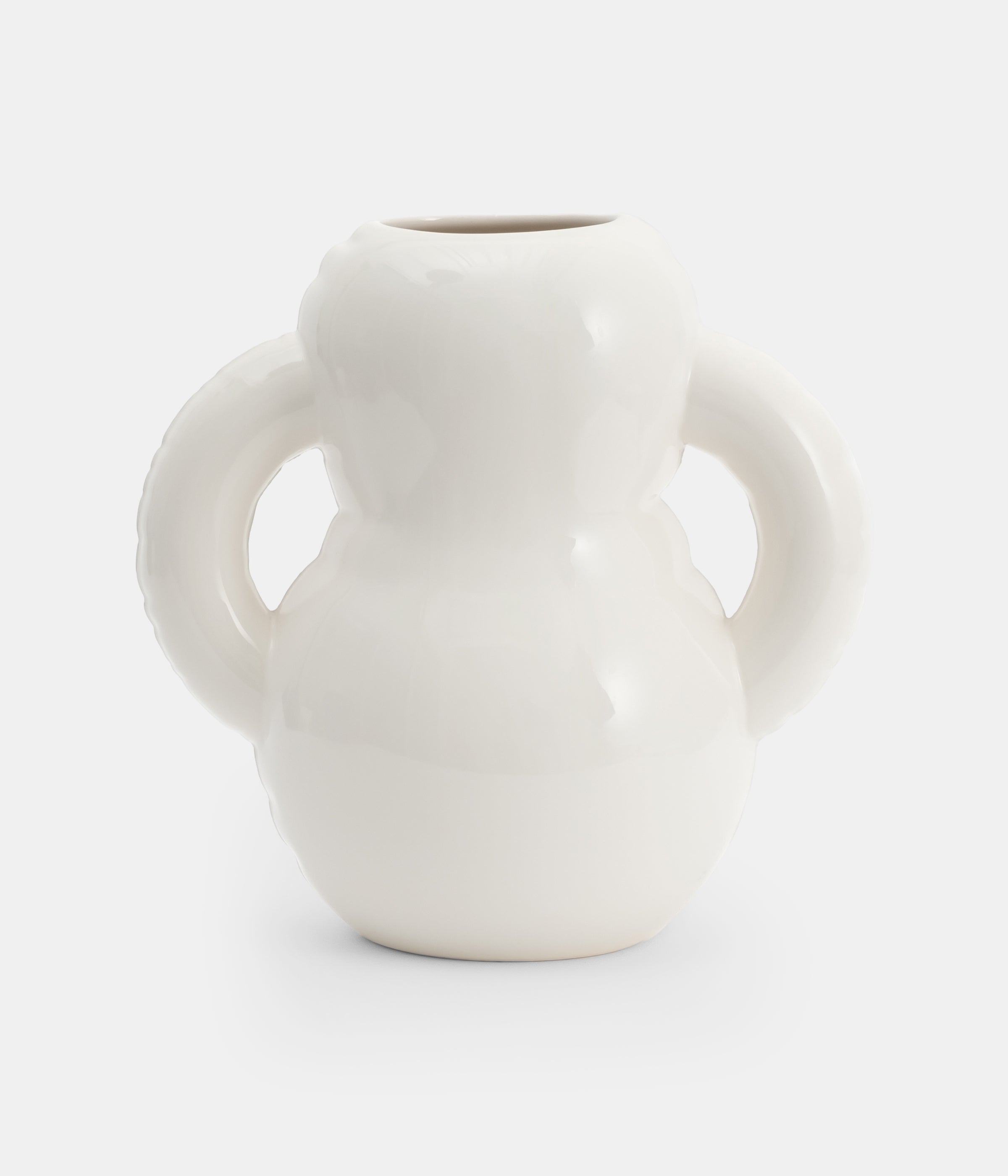 Vase 'OSCAR' Gloss - Bone