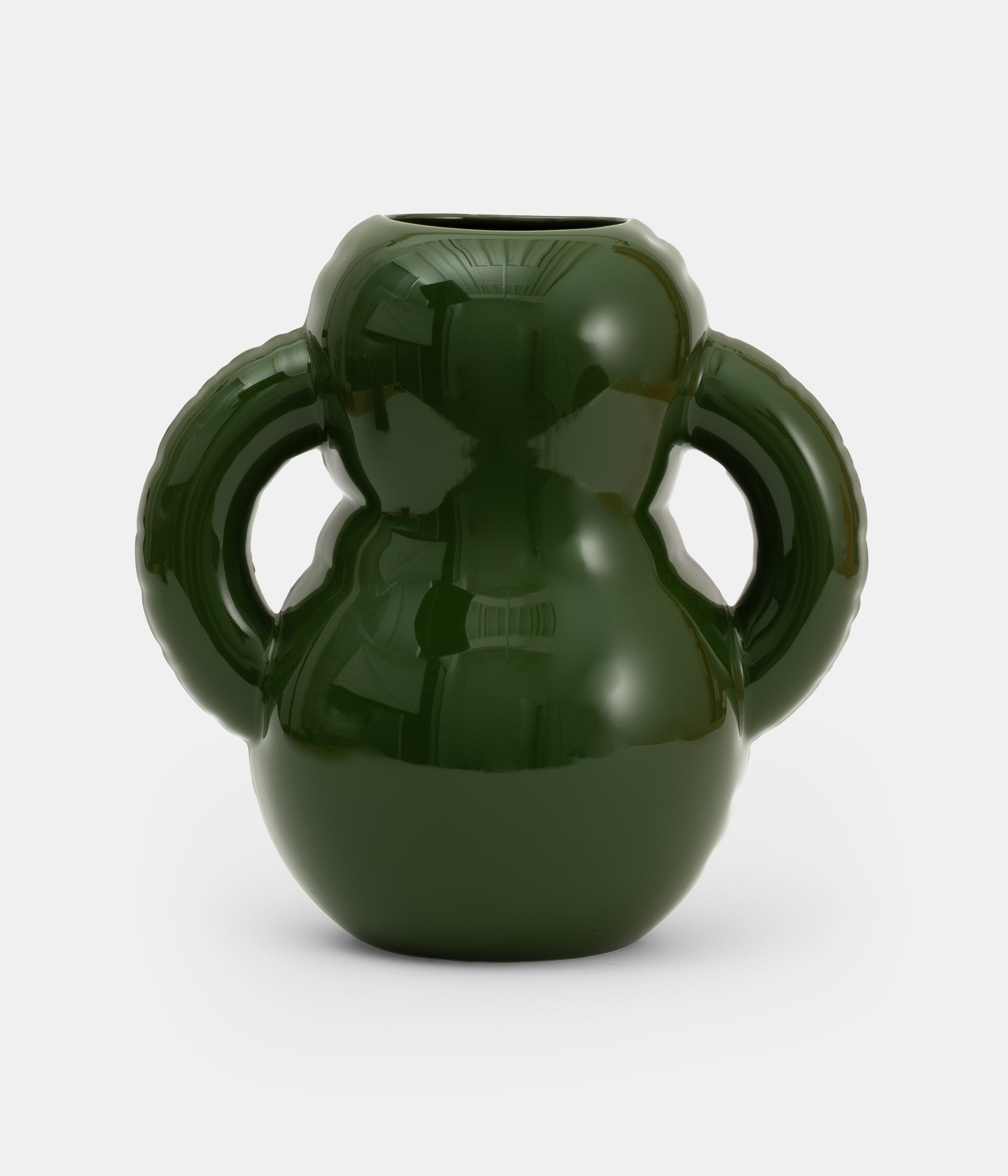 Vase 'OSCAR' Gloss - Moss