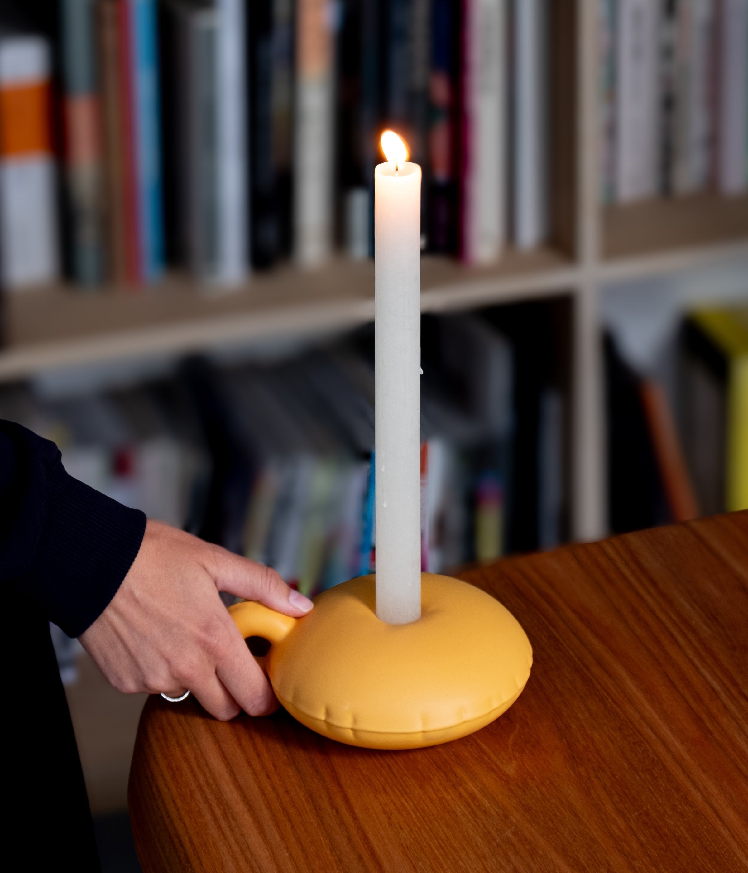 Candle Holder 'CANDY' Matte - Sky