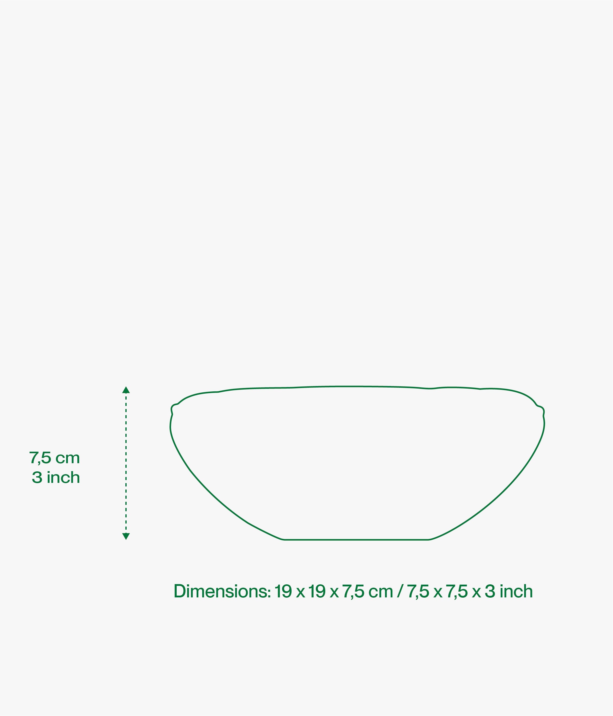Bowl 'LISA' Stripes - Lemon