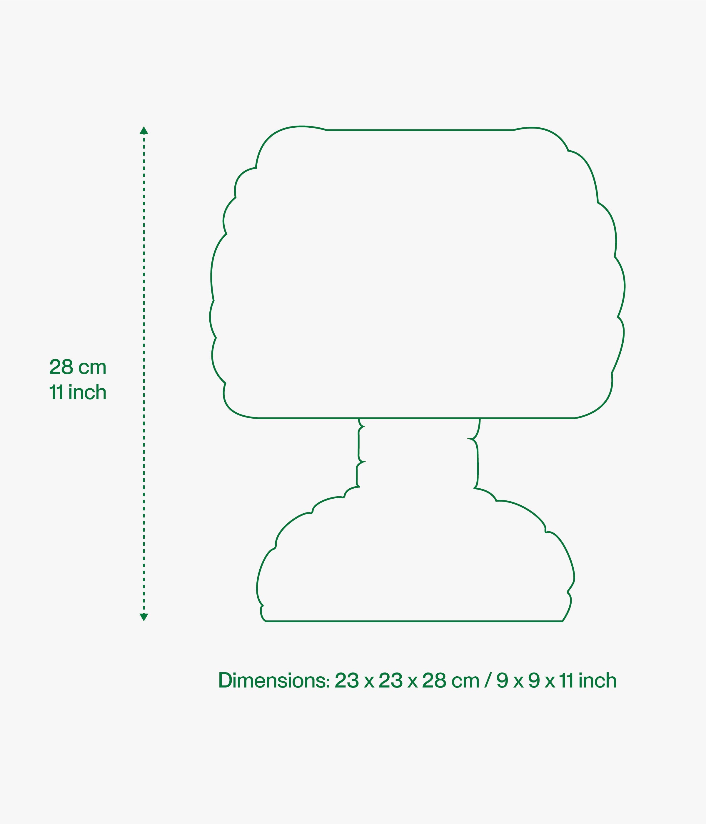 Table Lamp 'FREDDY' Matte - Sky