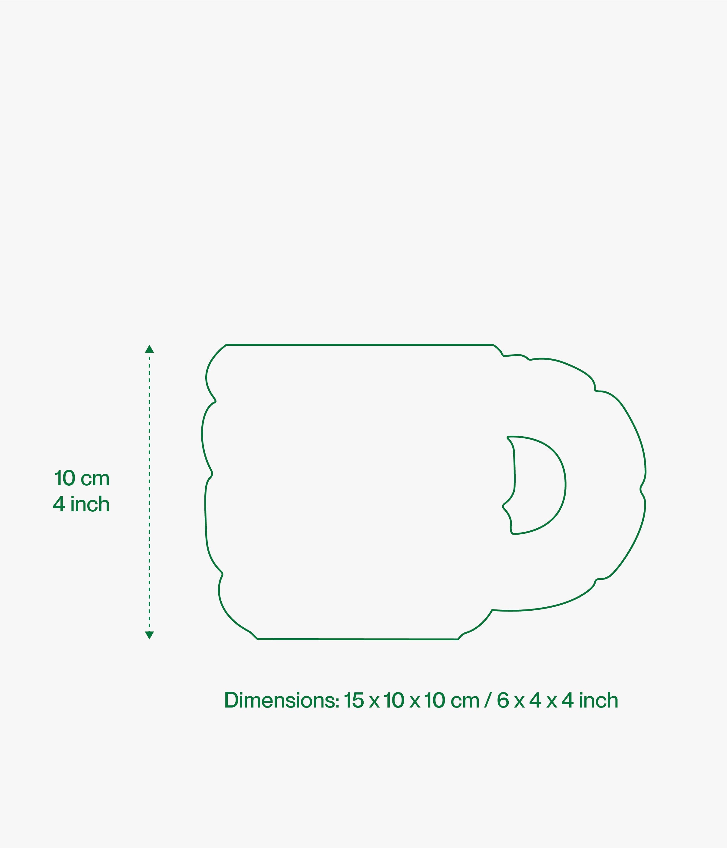 Mug 'GASTON' Gloss - Moss