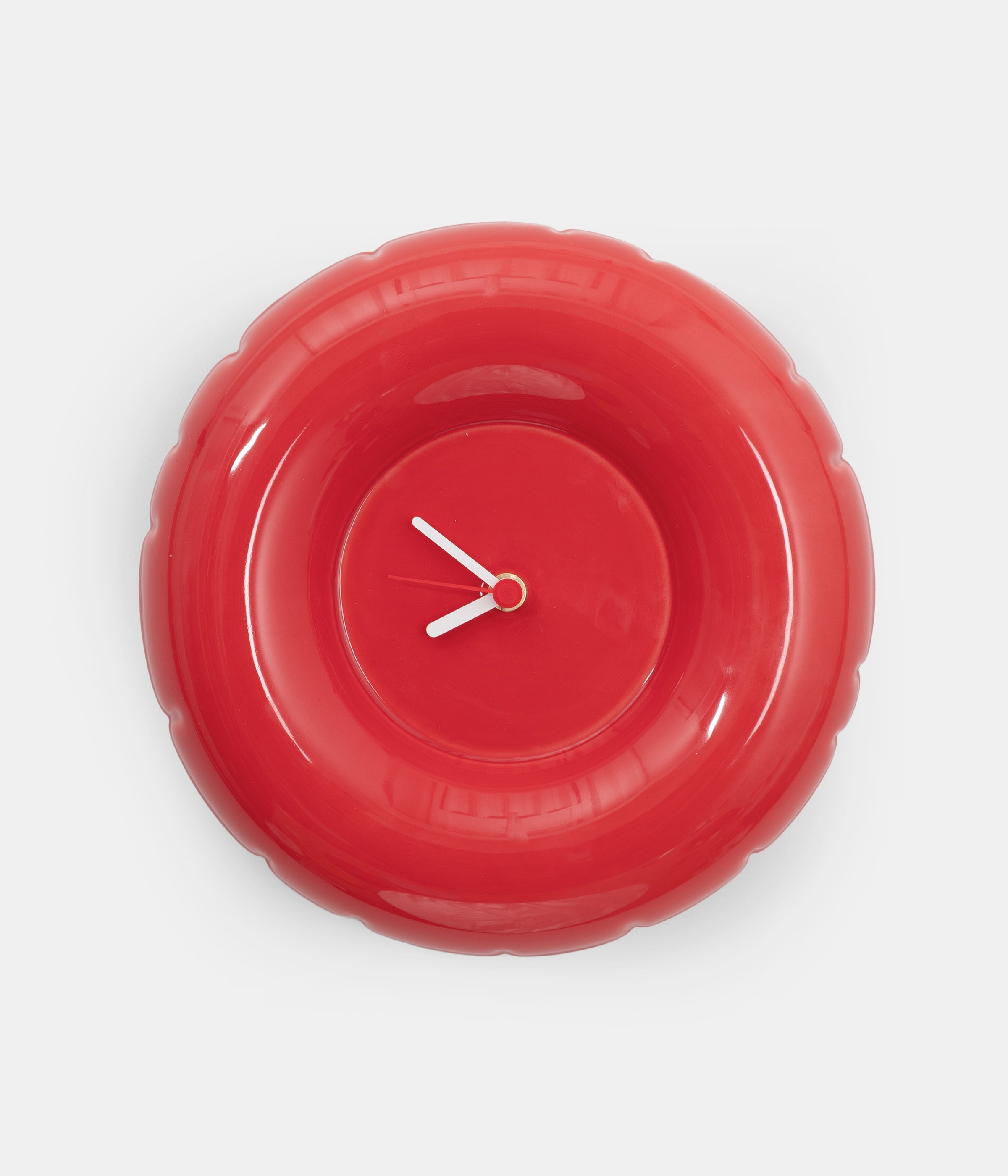 Clock 'HOLLY' Gloss - Coral