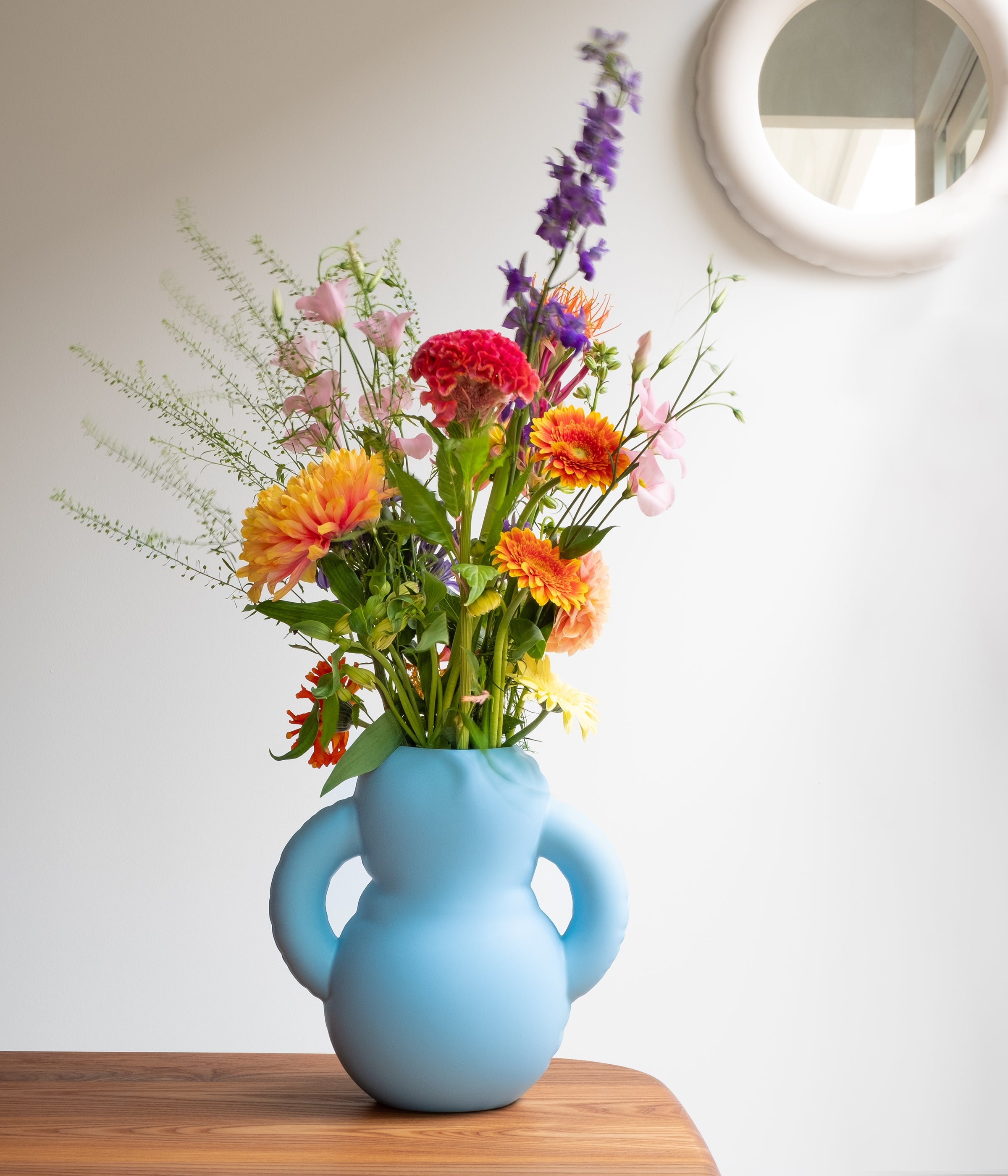 Vase 'OSCAR' Matte - Sky