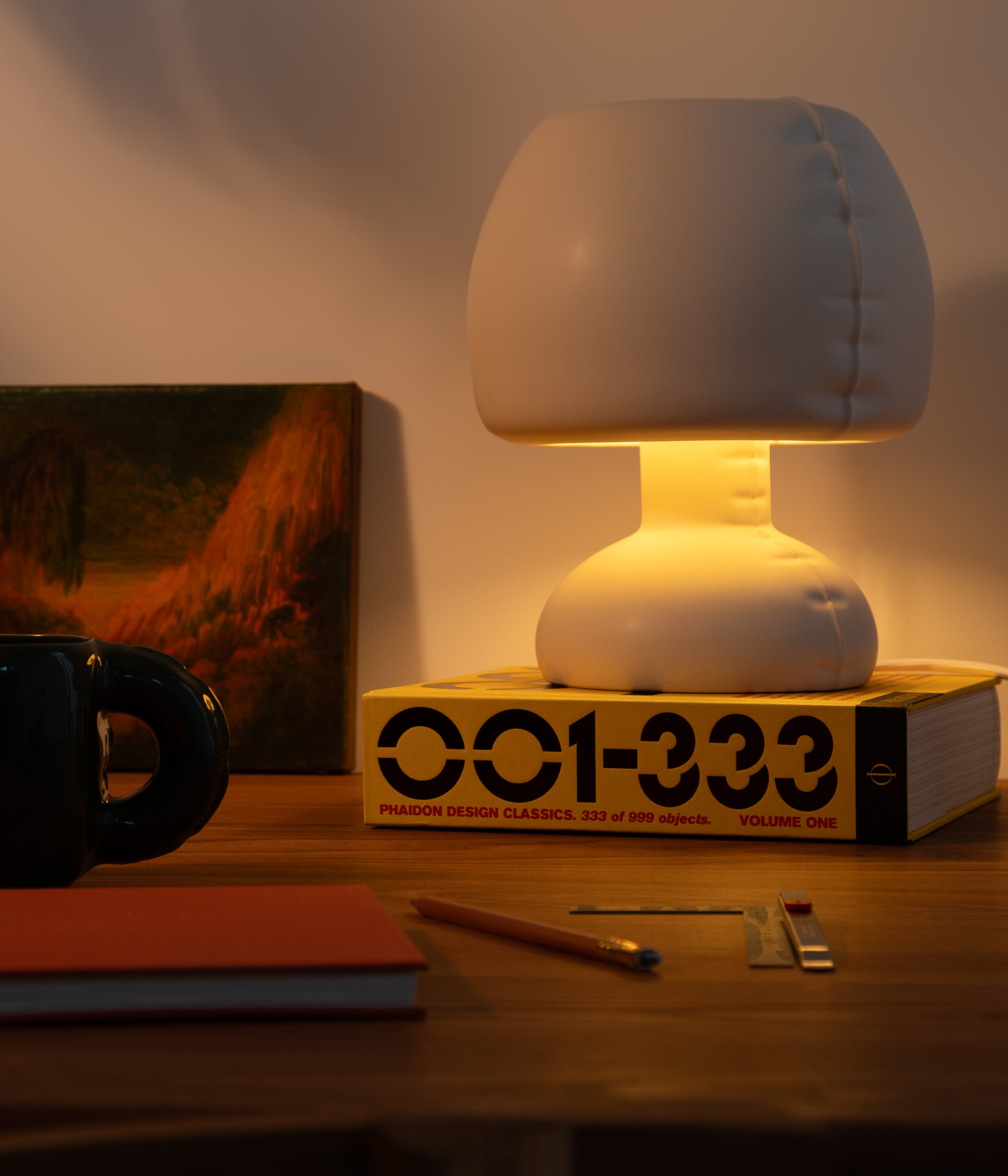 Table Lamp 'FREDDY' Matte - Sky