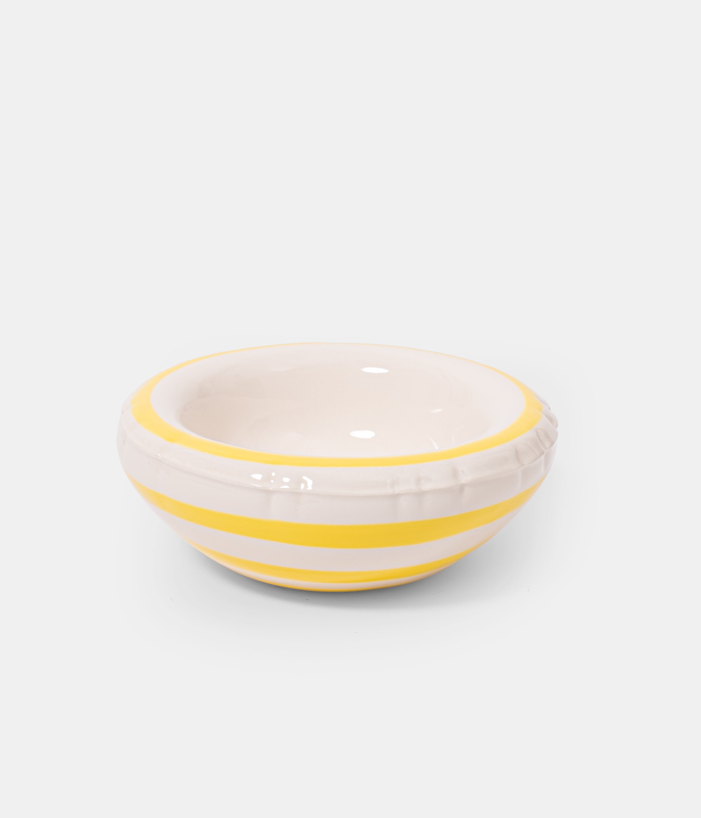 Bowl 'LISA' Stripes - Lemon