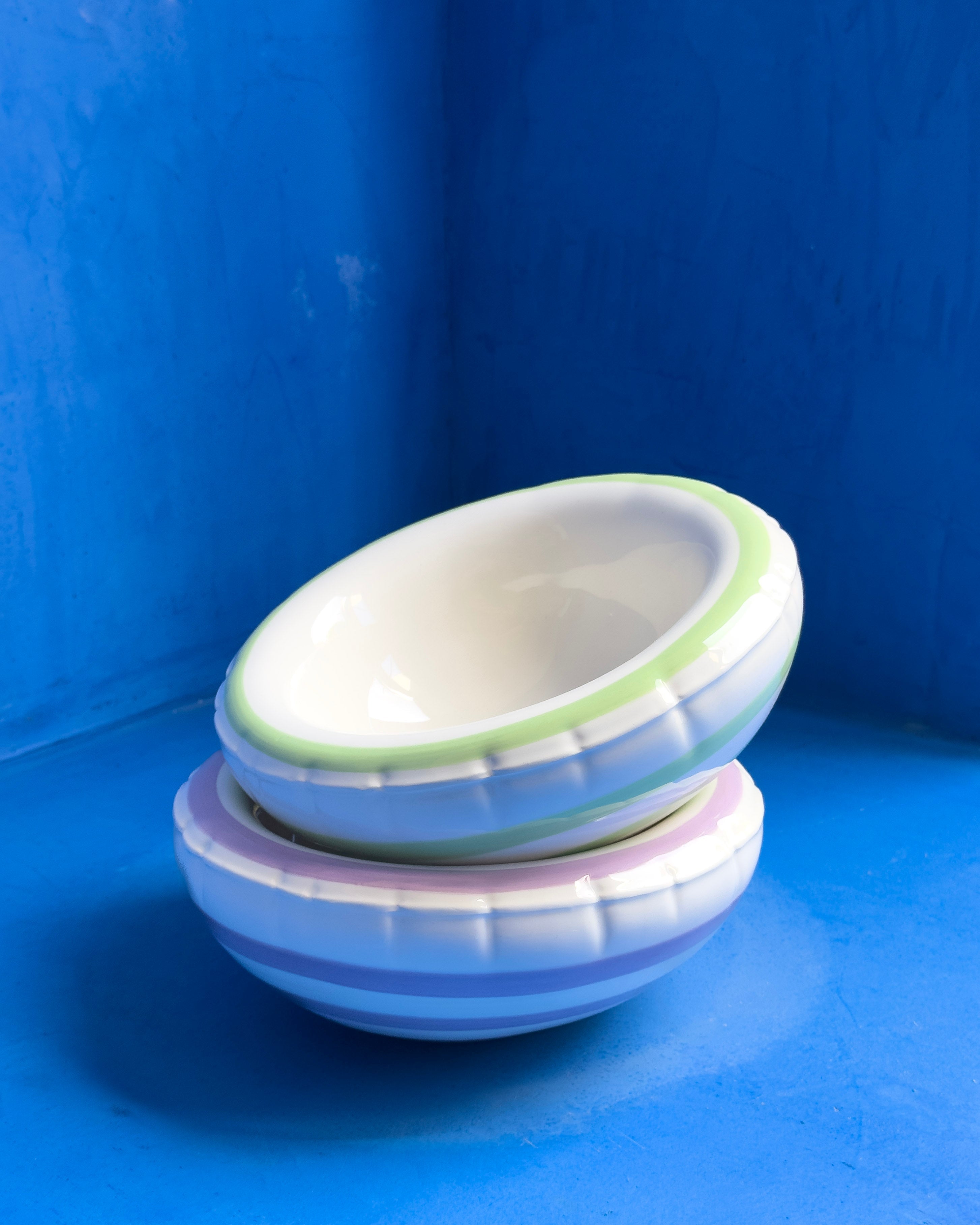 Bowl 'LISA' Stripes - Lemon