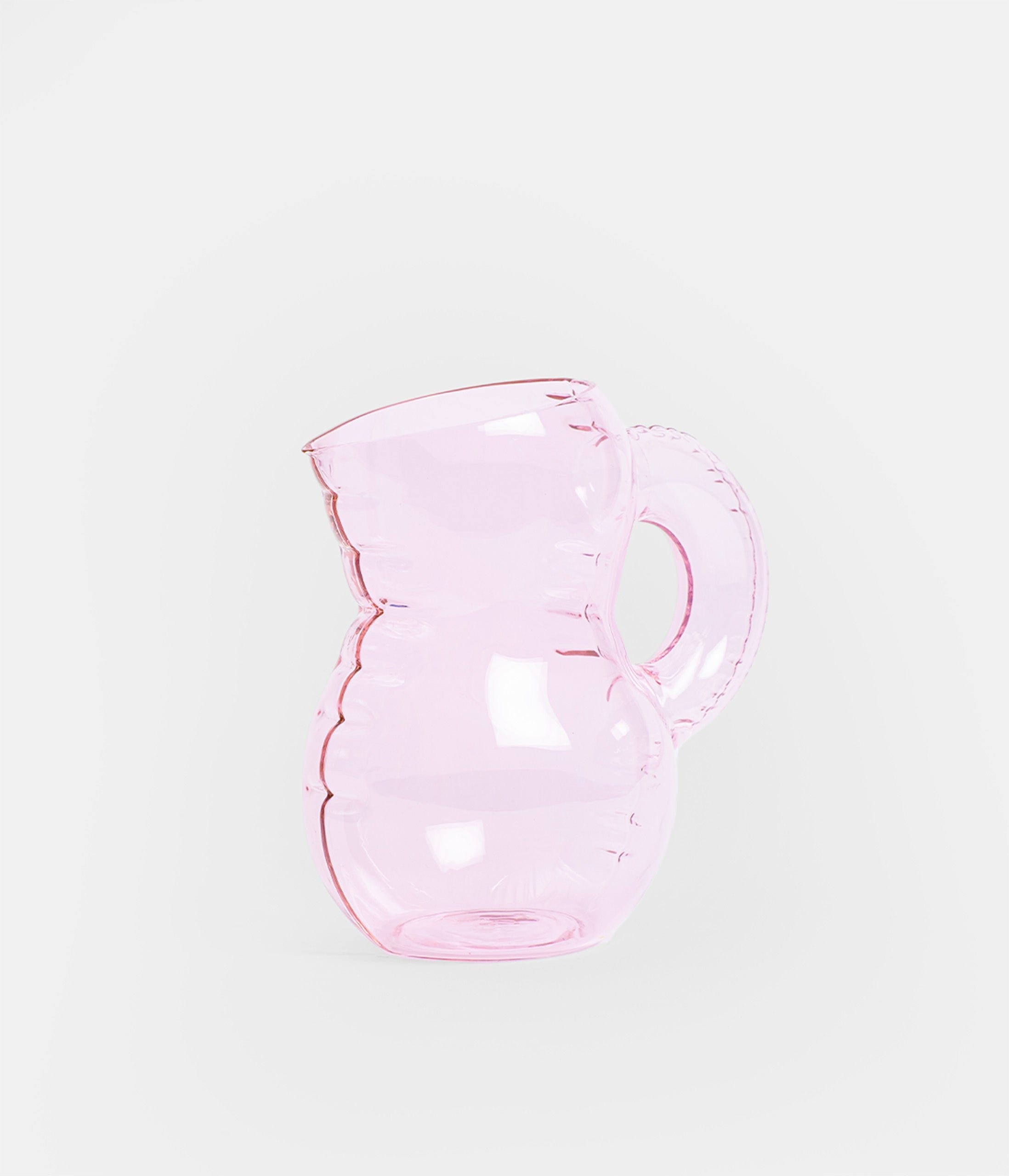 Jug 'EMILY' Glass - Orchid