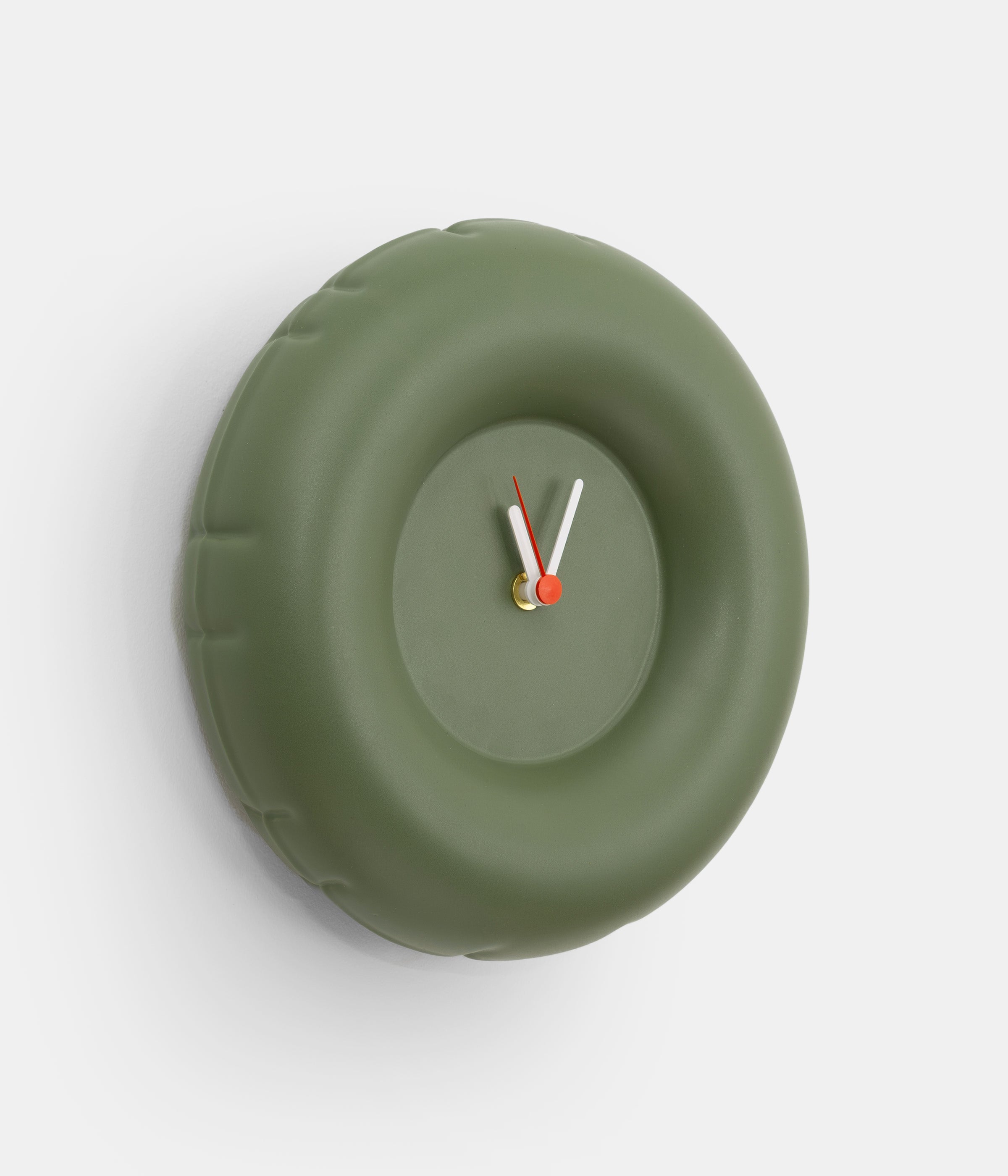 Clock 'HOLLY' Matte - Moss