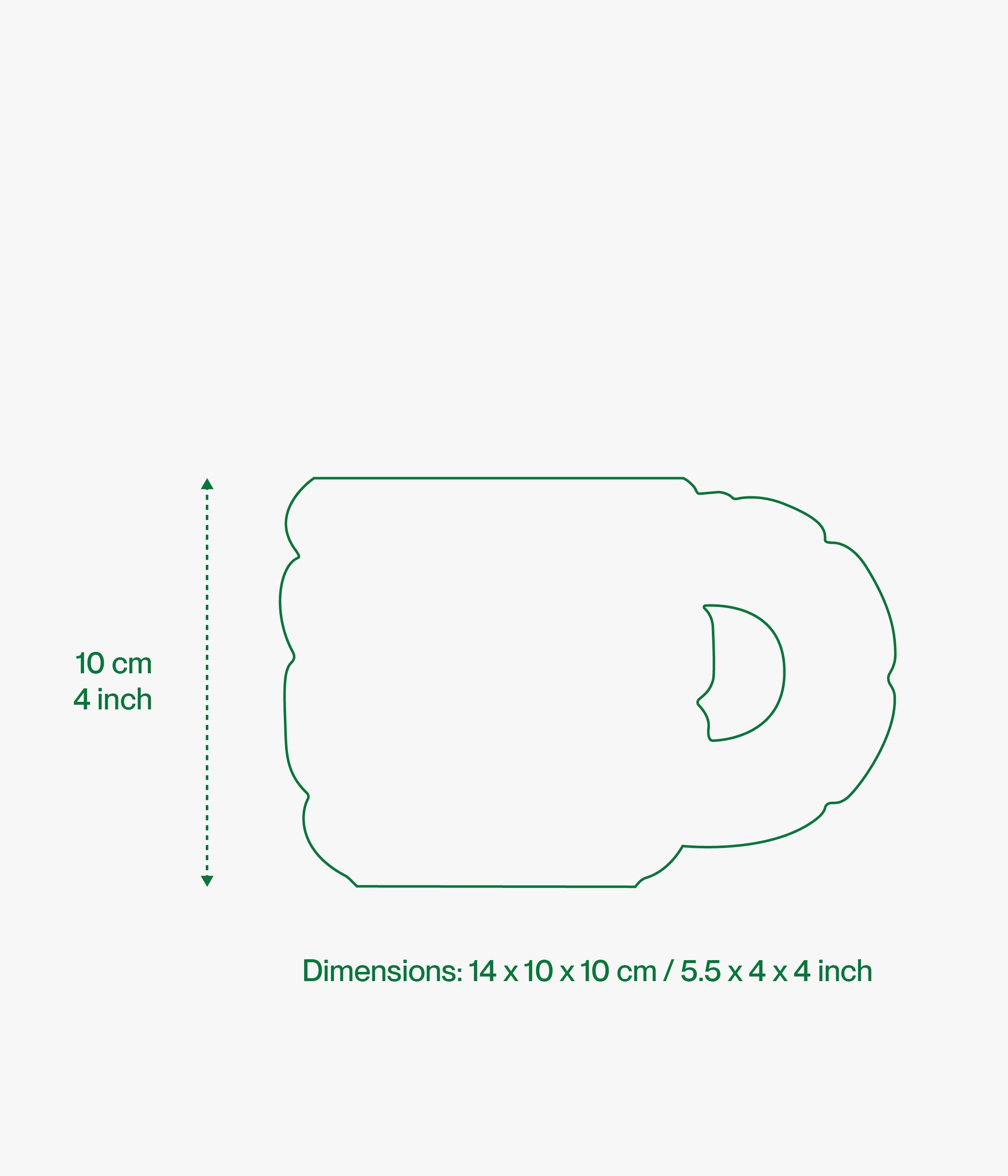 Mug 'GASTON' Matte - Moss