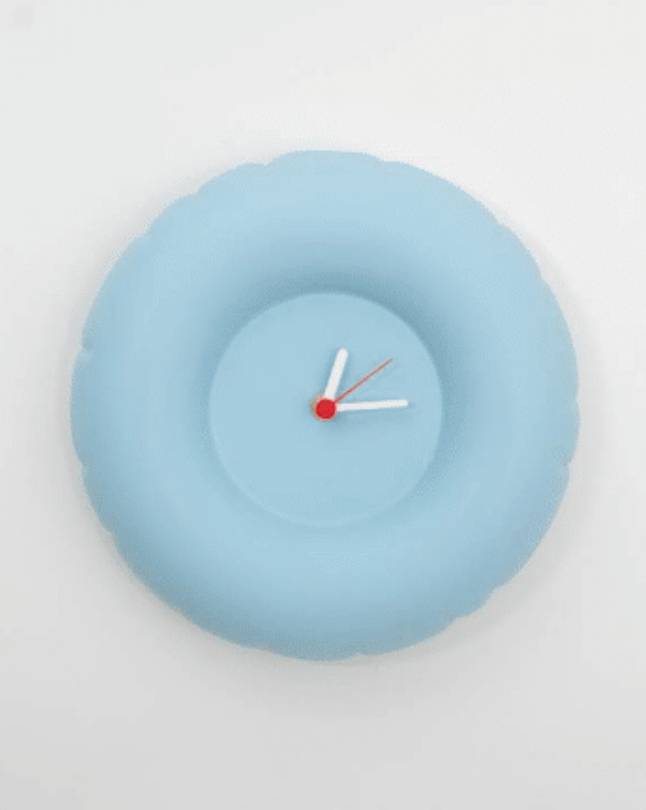 Clock 'HOLLY' Matte - Sky