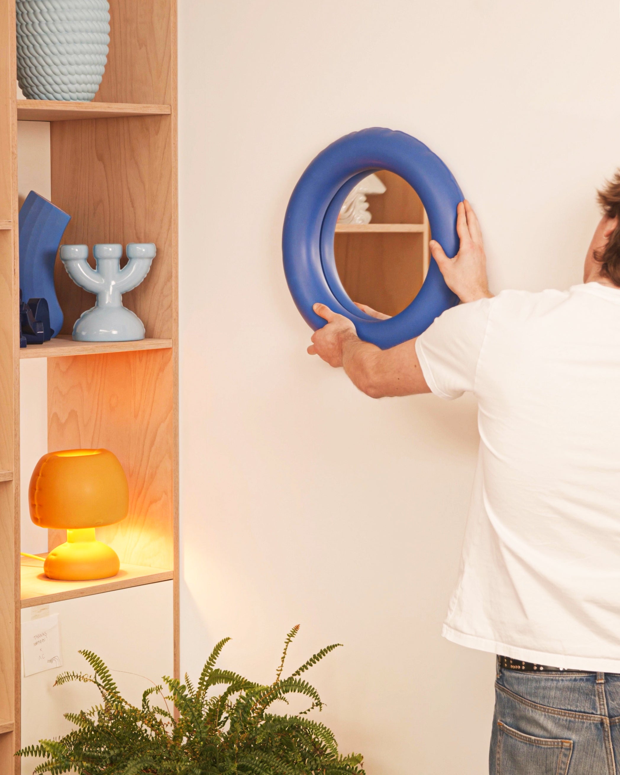 Mirror 'JOYCE' Matte - Bubblegum