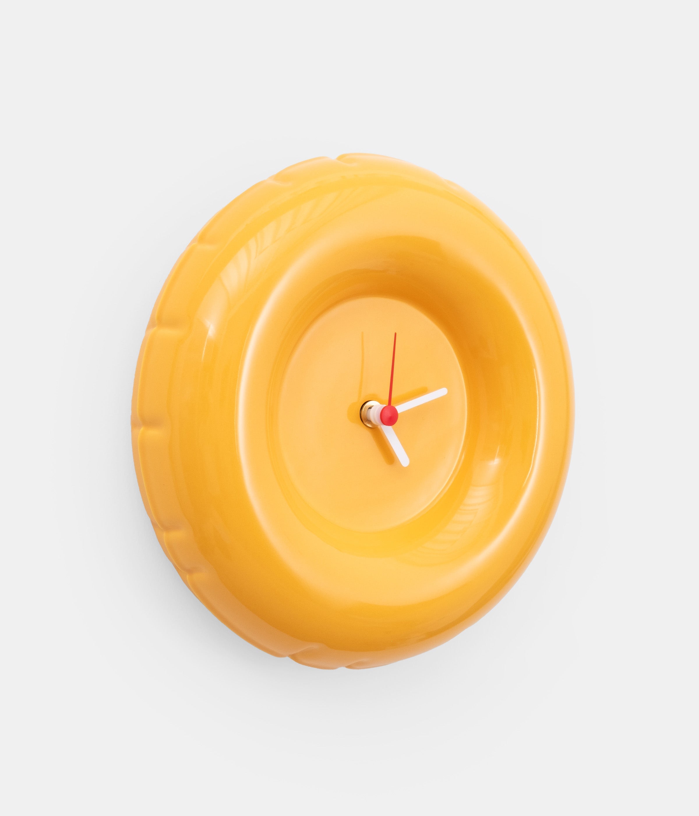 Clock 'HOLLY' Gloss - Yolk