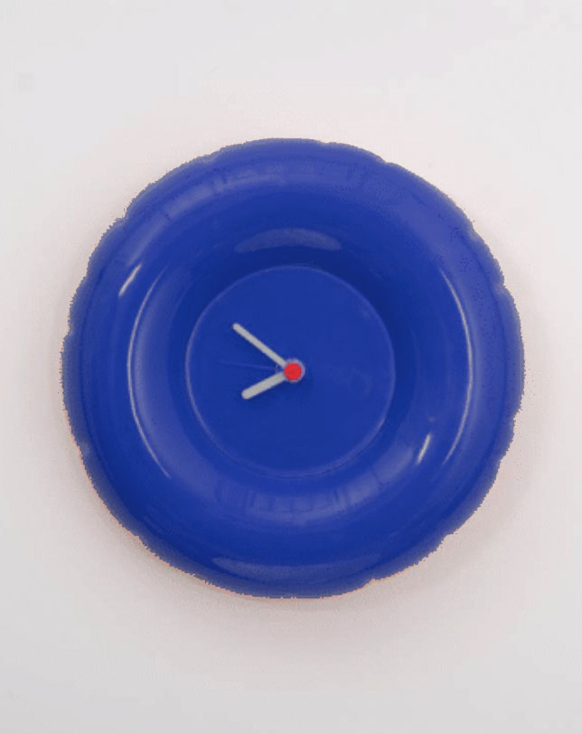 Clock 'HOLLY' Matte - Indigo