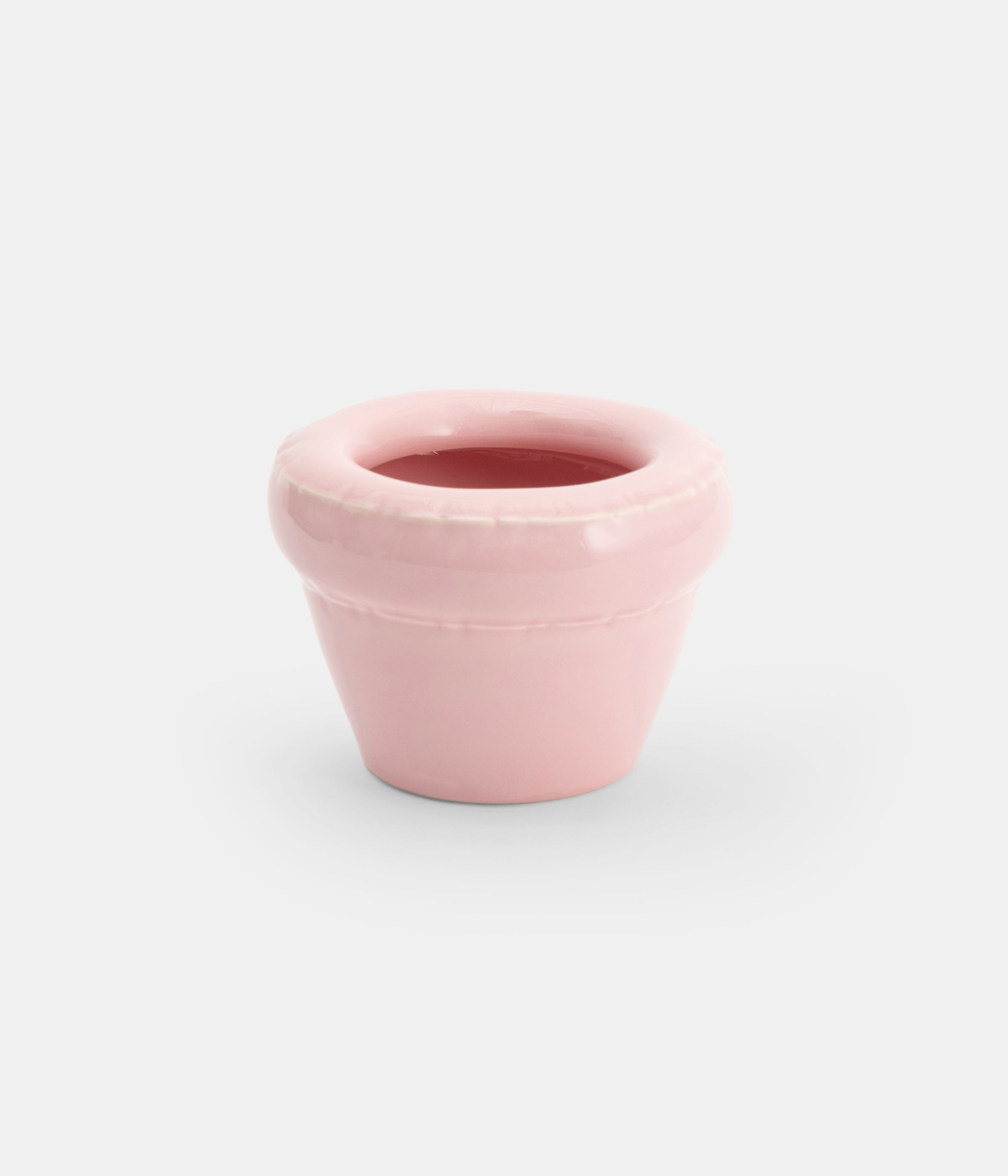 Small Planter 'LOUIS' Gloss - Bubblegum