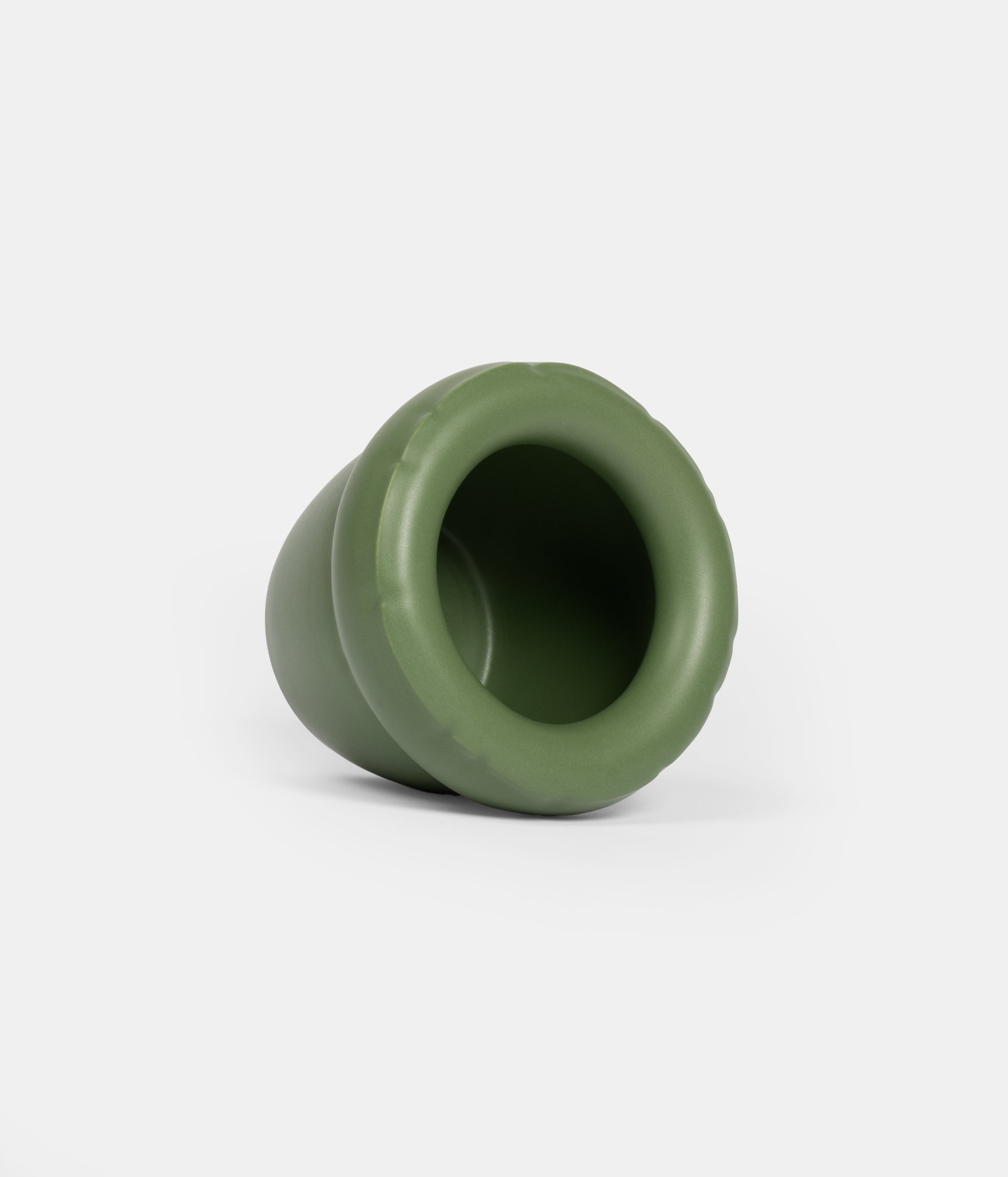 Small Planter 'LOUIS' Matte - Moss