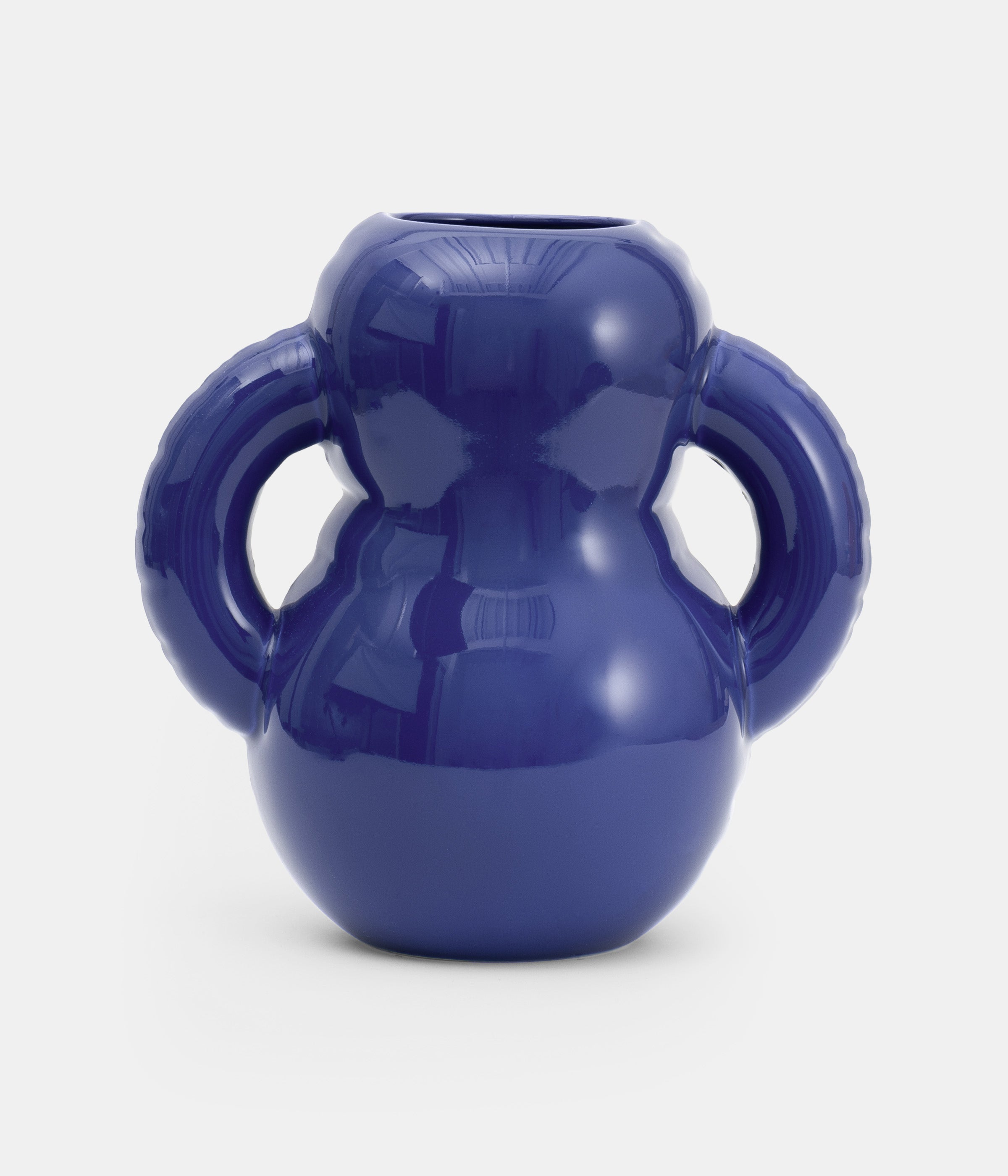 Vase 'OSCAR' Gloss - Indigo