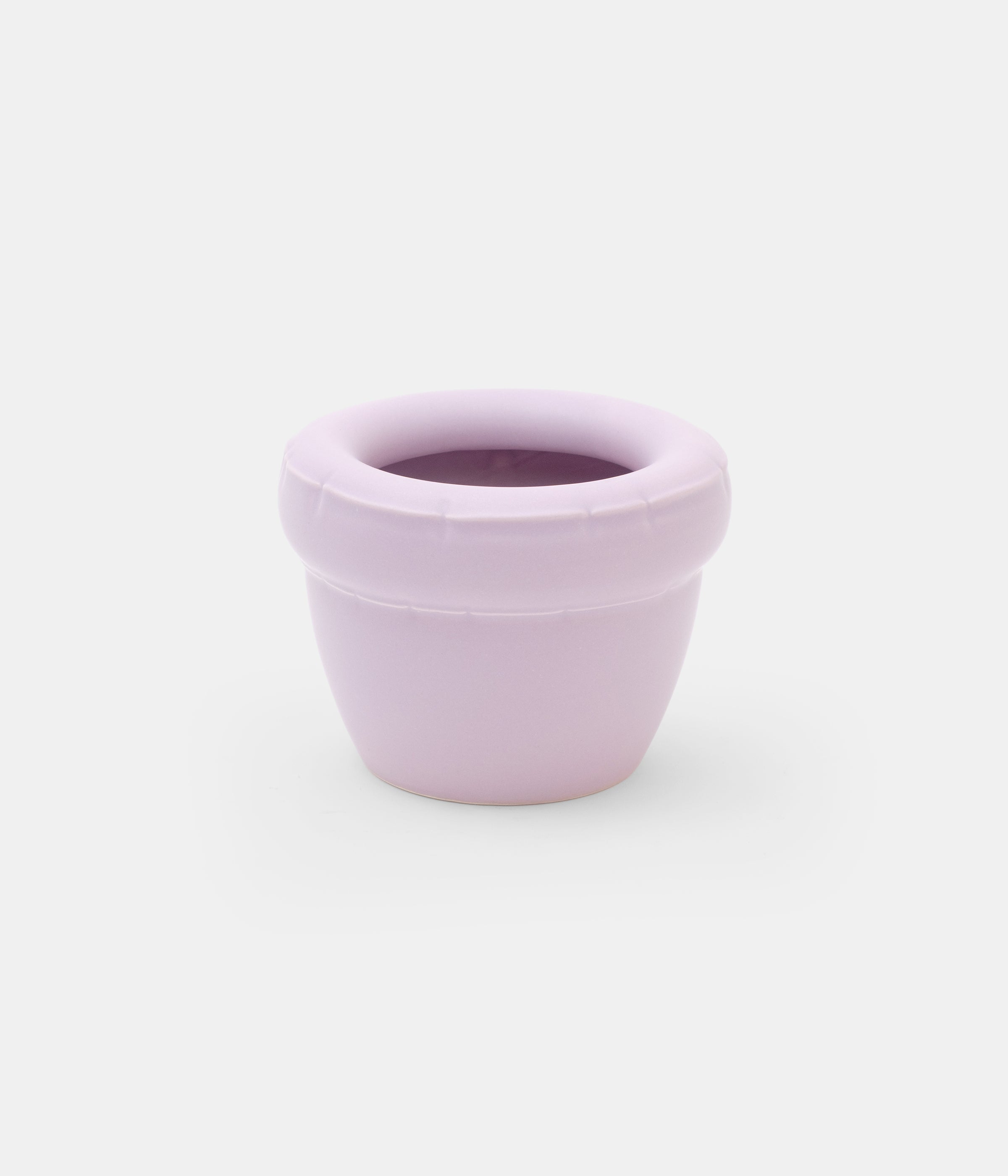 Small Planter 'LOUIS' Matte - Lila