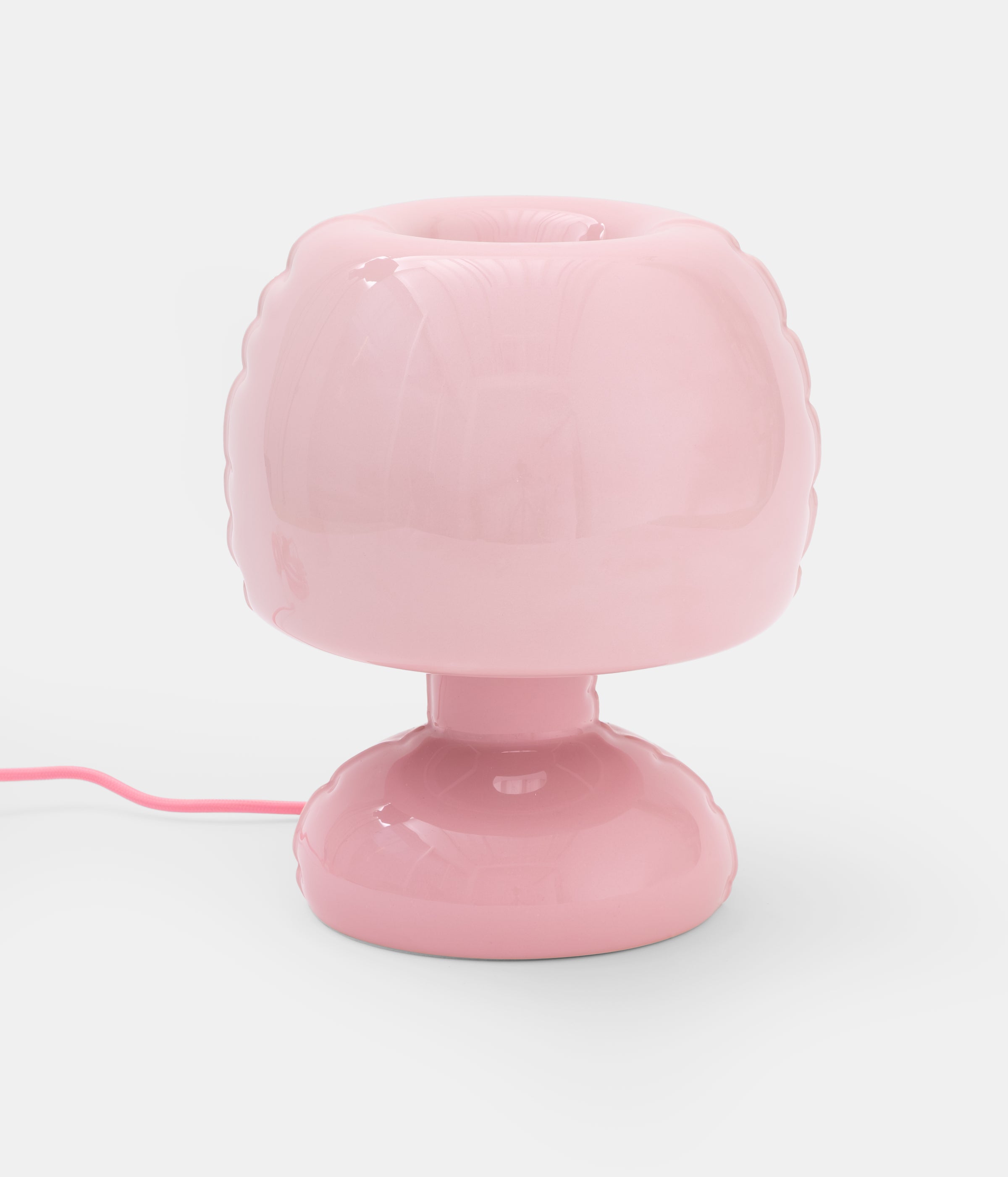 Table Lamp 'FREDDY' Gloss - Bubblegum