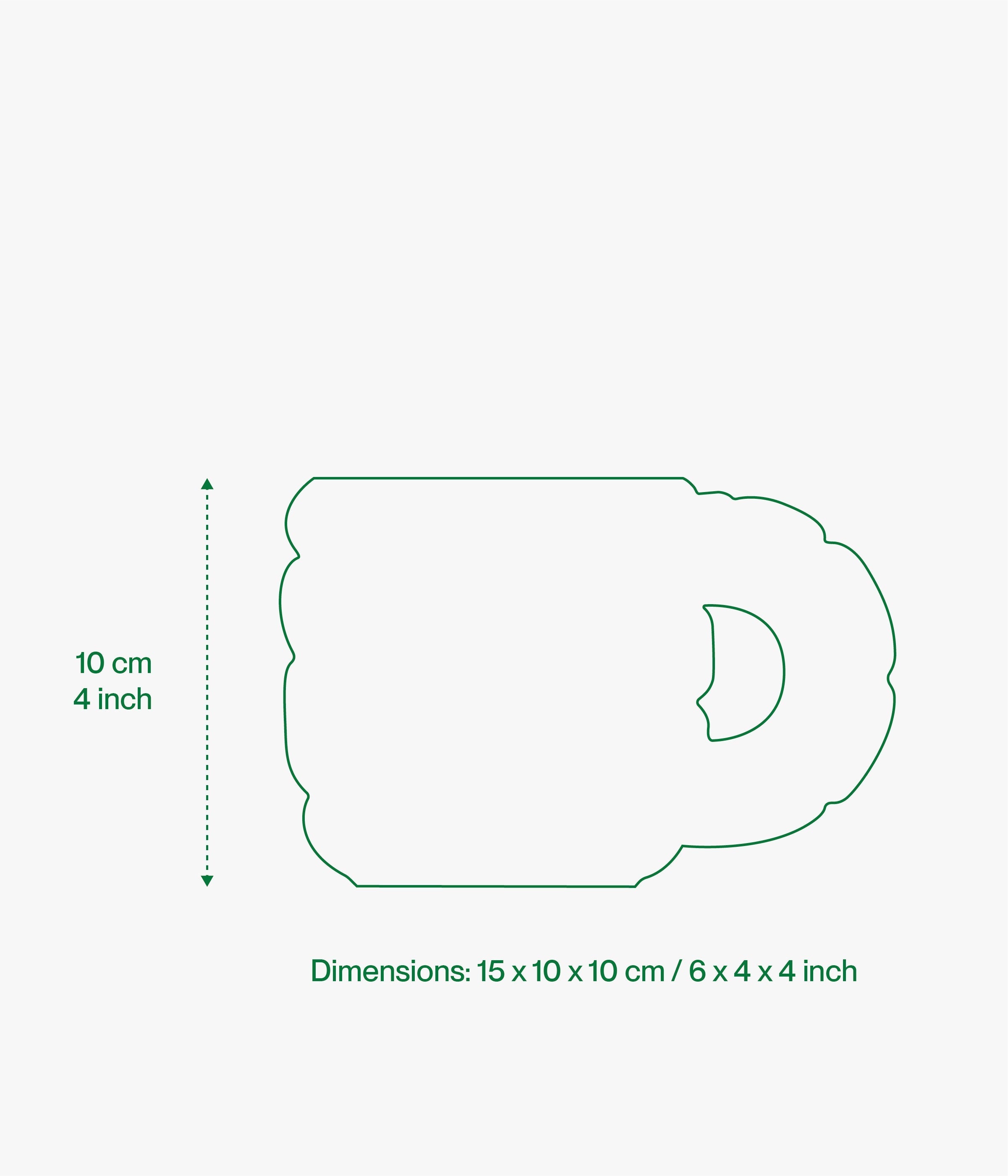 Mug 'GASTON' Gloss - Moss