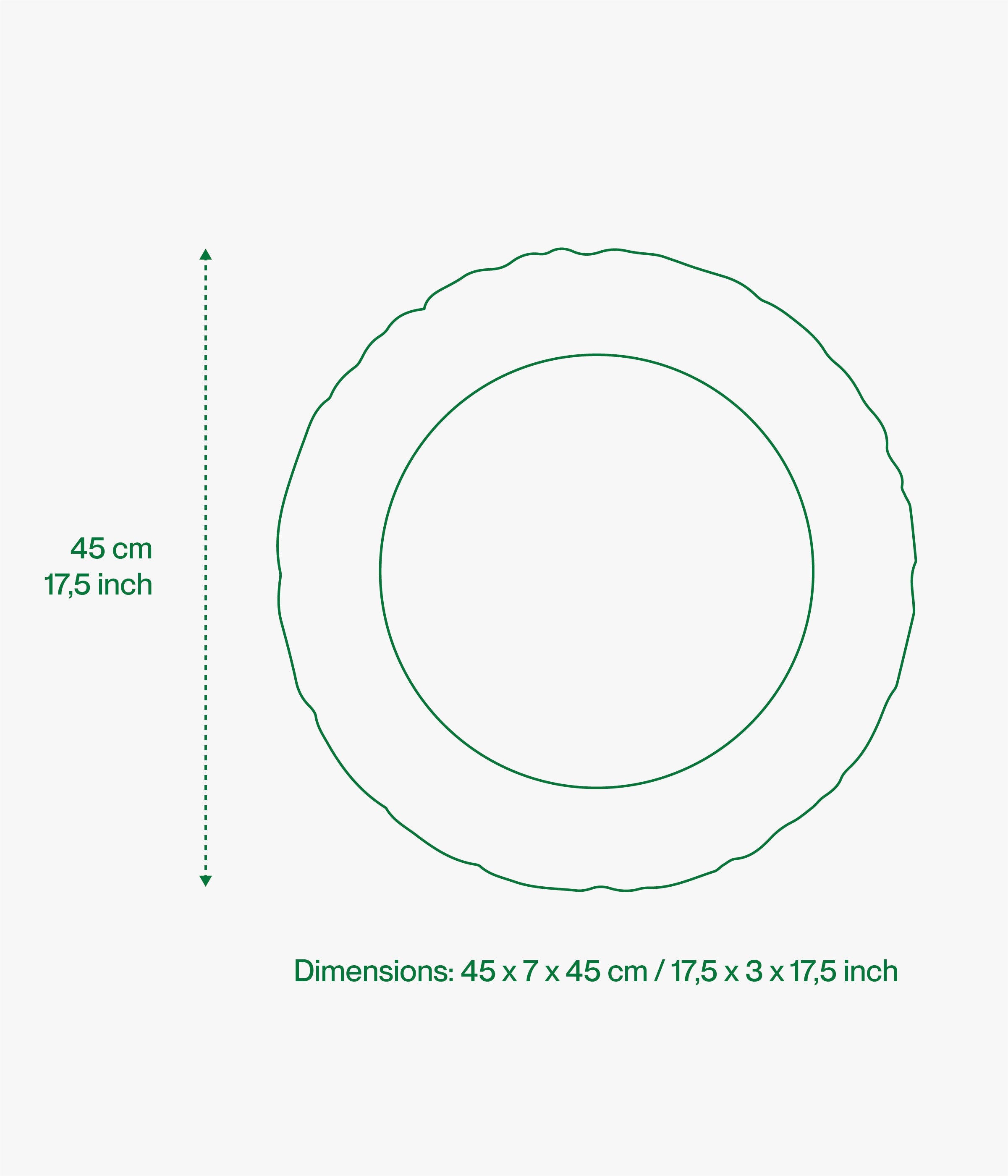 Mirror 'JOYCE' Matte - Moss