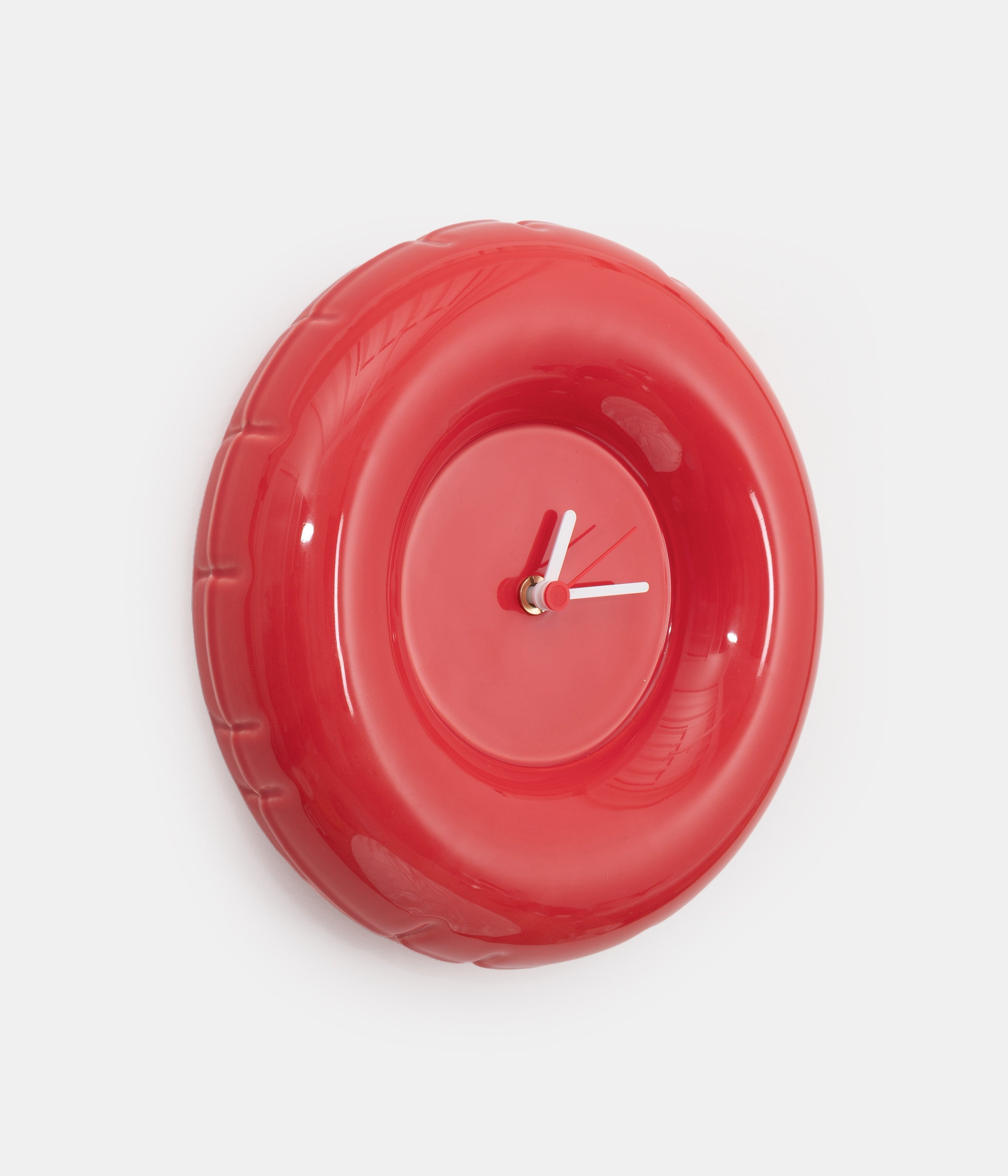 Clock 'HOLLY' Matte - Coral