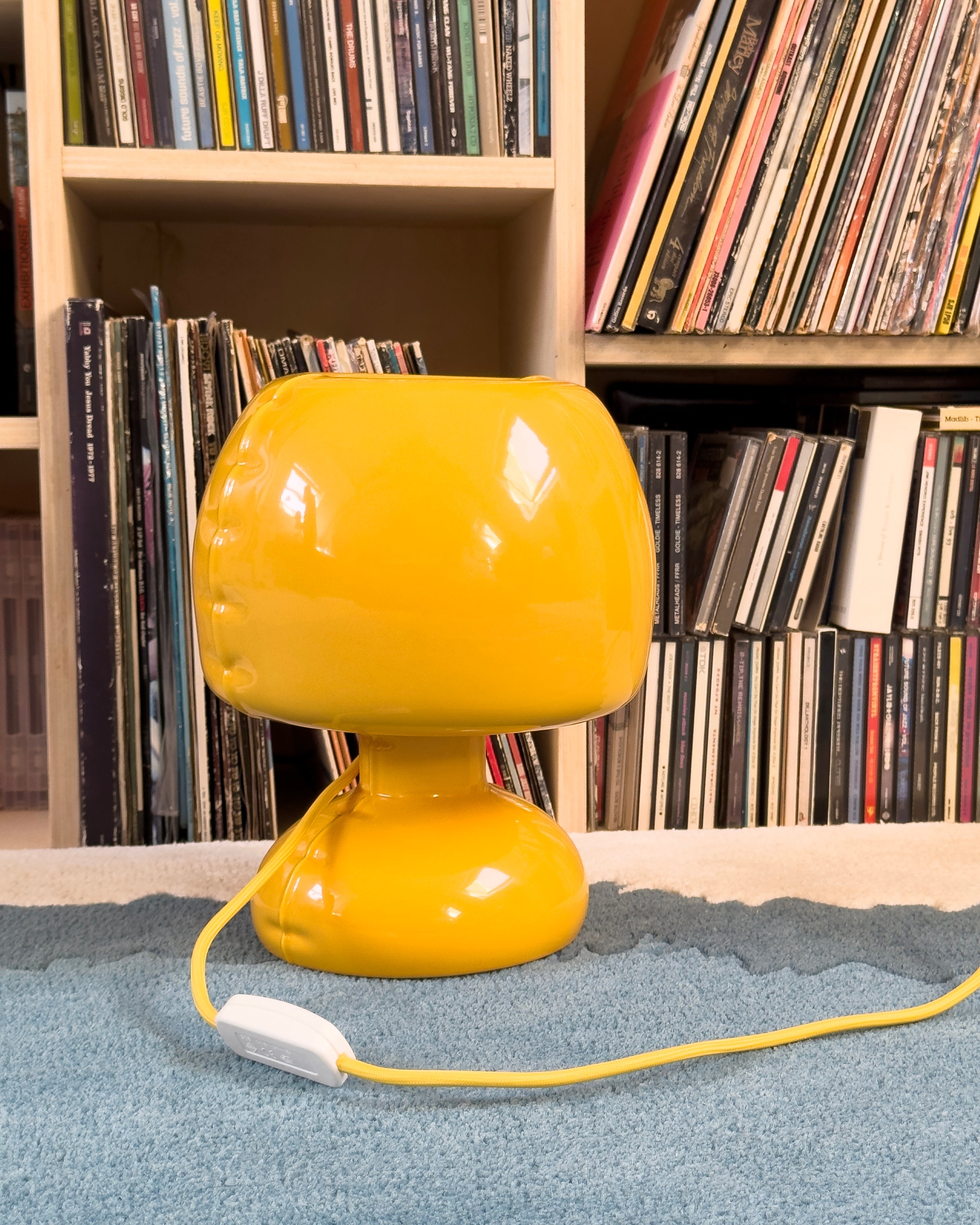 Table Lamp 'FREDDY' Gloss - Sky