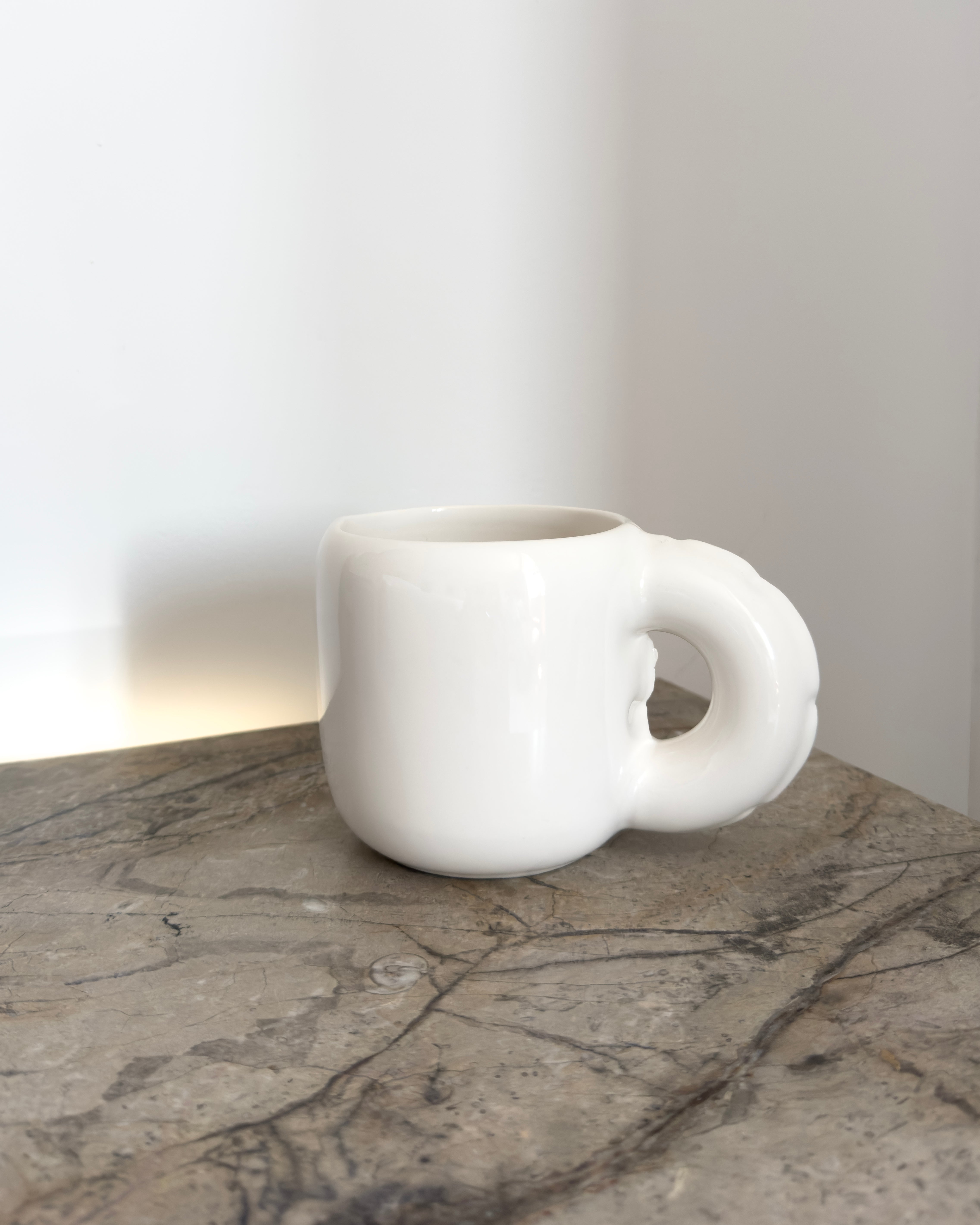 Mug 'GASTON' Gloss - Bone