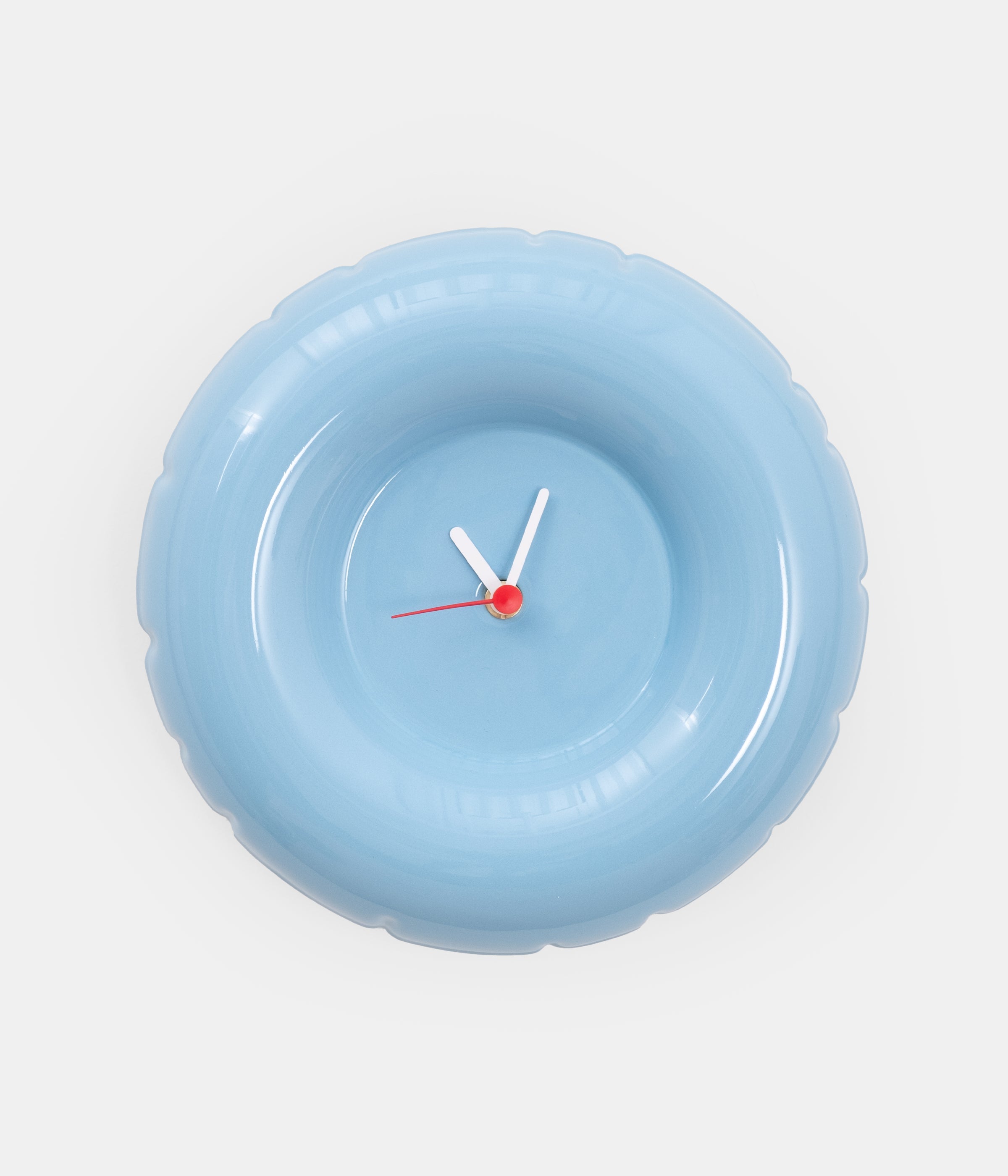 Clock 'HOLLY' Gloss - Sky